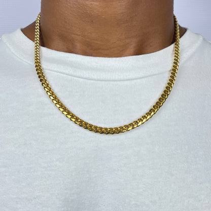 Thin Cuban Link Necklace