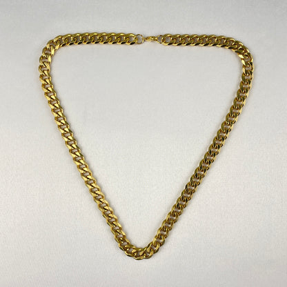 Stainless Steel Cuban Link Necklace