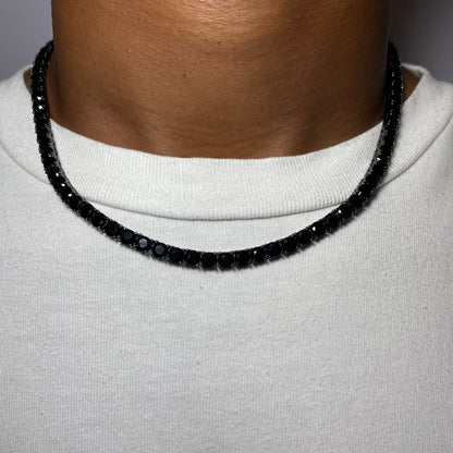 Black Tennis Necklace