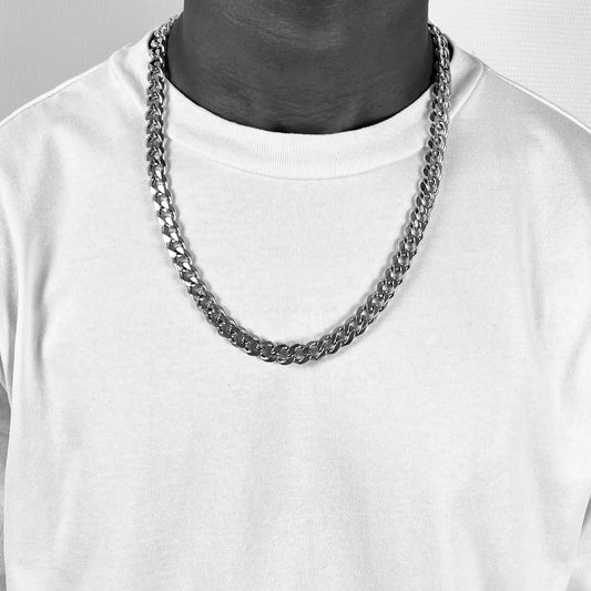 Stainless Steel Cuban Link Necklace