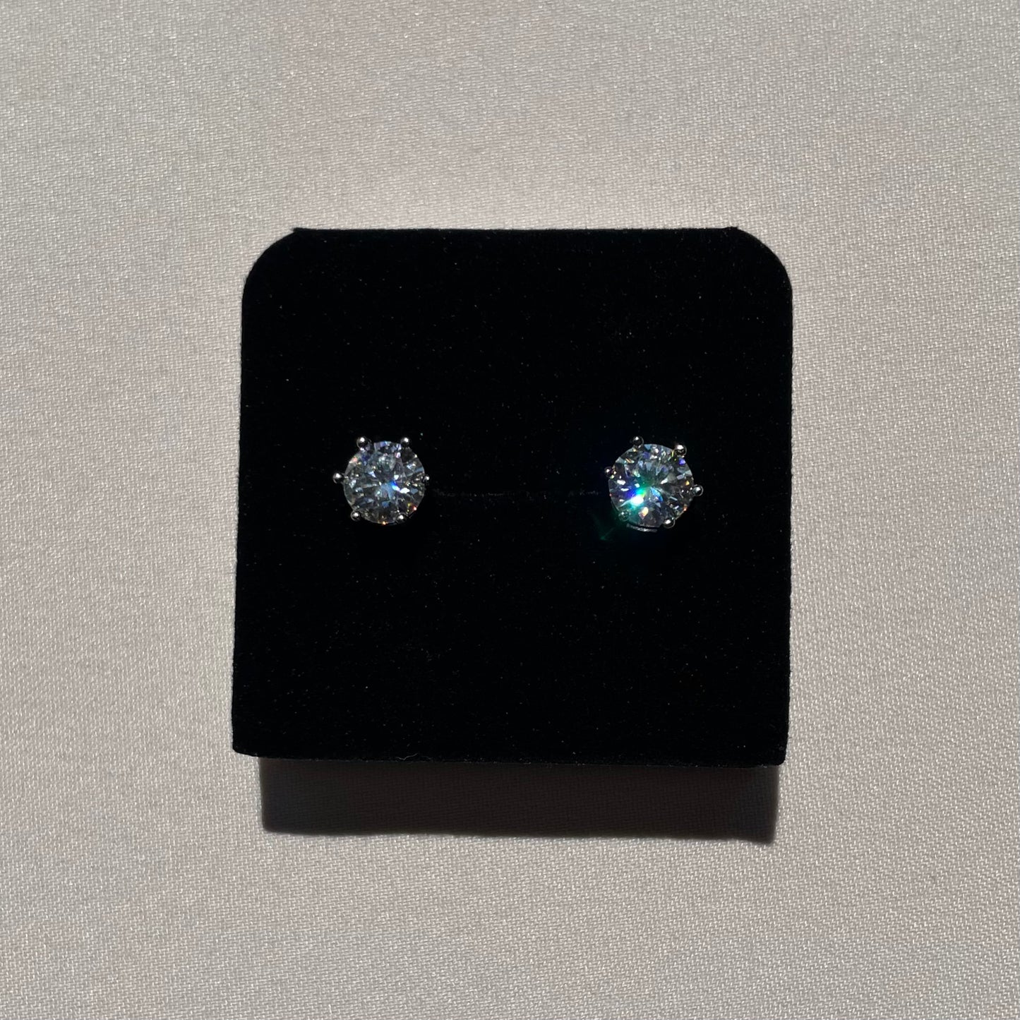 Moissanite Stud Earrings