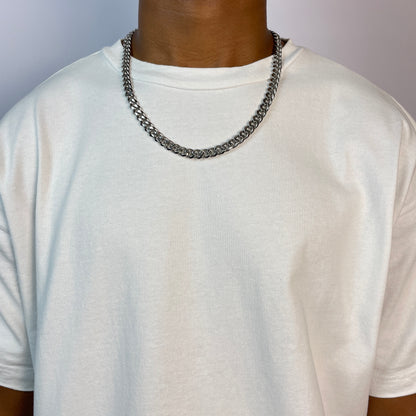 Stainless Steel Cuban Link Necklace