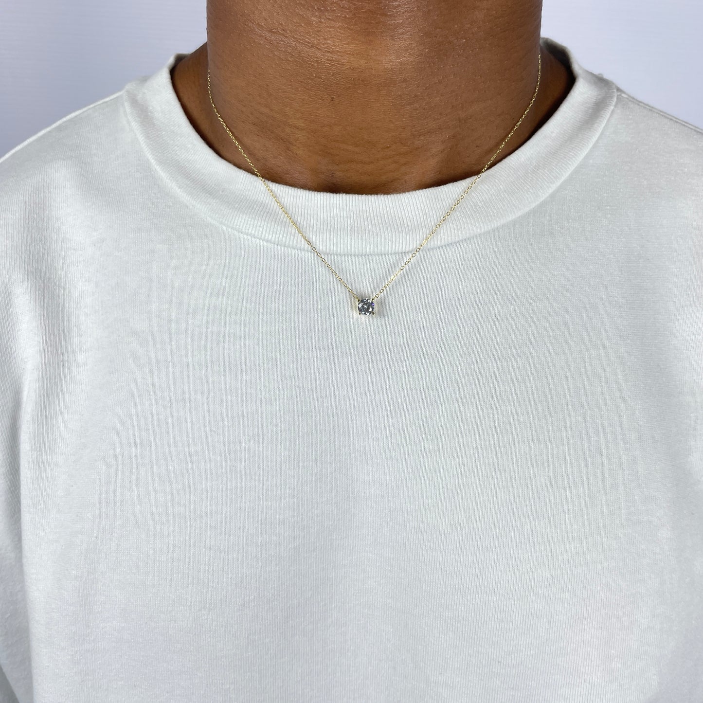 925 Sterling Silver Dainty Necklace