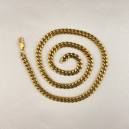 Thin Cuban Link Necklace