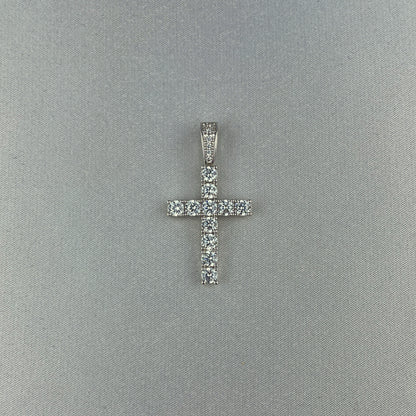 Iced Cross Pendant