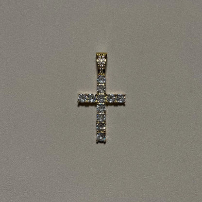 Iced Cross Pendant