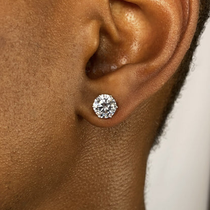 Moissanite Stud Earrings